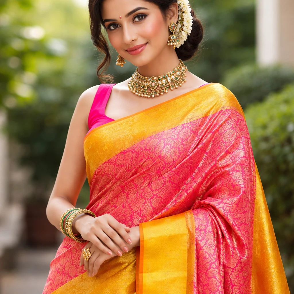 CELEBRITY TISSUE SAREES