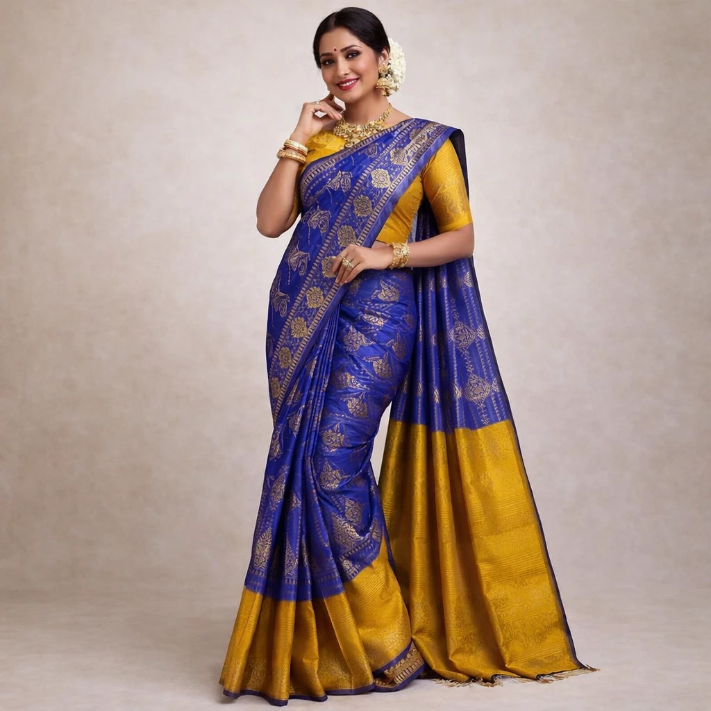VAIRA OOSI KUBERA SILK SAREE